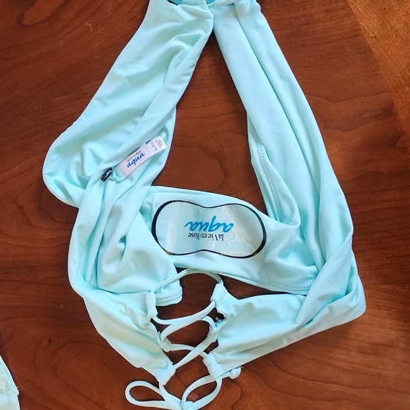 LA VIE EN ROSE bikini swimsuit XLbottoms Ltop - Picture 6 of 12